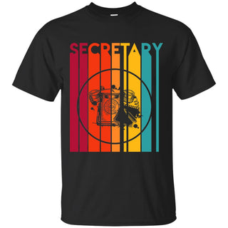 Retro Secretary Vintage T Shirt