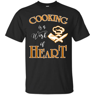 Incredible Black Cooking Is A Work Of Heart T Shirts