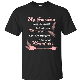 Cute Black My Grandma May Be Quiet T Shirts Suchlike Gifts