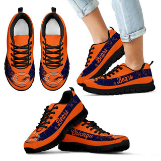 Single Line Logo Chicago Bears Sneakers