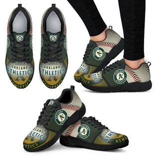 Pro Shop Oakland Athletics Running Sneakers For Baseball Fan