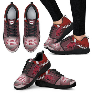 Pro Shop Arkansas Razorbacks Running Sneakers For Football Fan