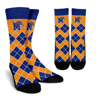 Gorgeous Memphis Tigers Argyle Socks