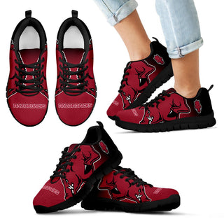 Awesome Unofficial Arkansas Razorbacks Sneakers