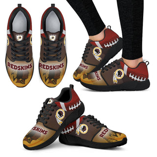 Pro Shop Washington Redskins Running Sneakers For Football Fan