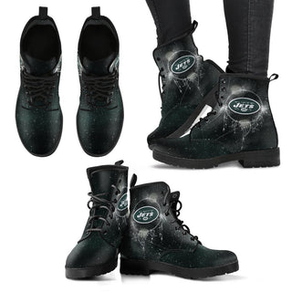 Magical Green Sun And Moon Dreamcatcher New York Jets Boots