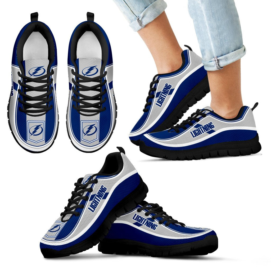 Simple Color Flag Tampa Bay Lightning Sneakers