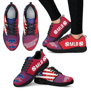 Awesome Fashion Philadelphia Phillies Shoes Athletic Sneakers