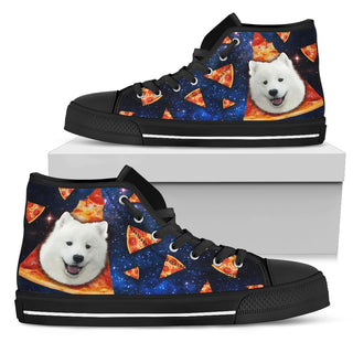 Nice Samoyed High Top Shoes - Pizza Samoyed Pattern, is a cool gift