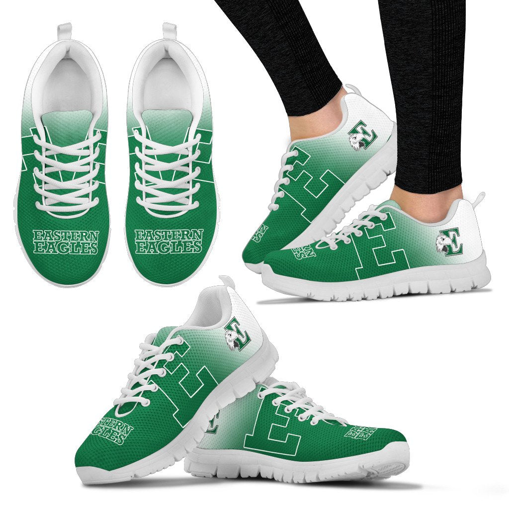 Awesome Unofficial Eastern Michigan Eagles Sneakers