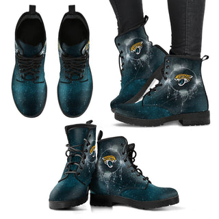 Magical Green Sun And Moon Dreamcatcher Jacksonville Jaguars Boots