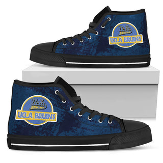 Cute Jurassic Park UCLA Bruins High Top Shoes
