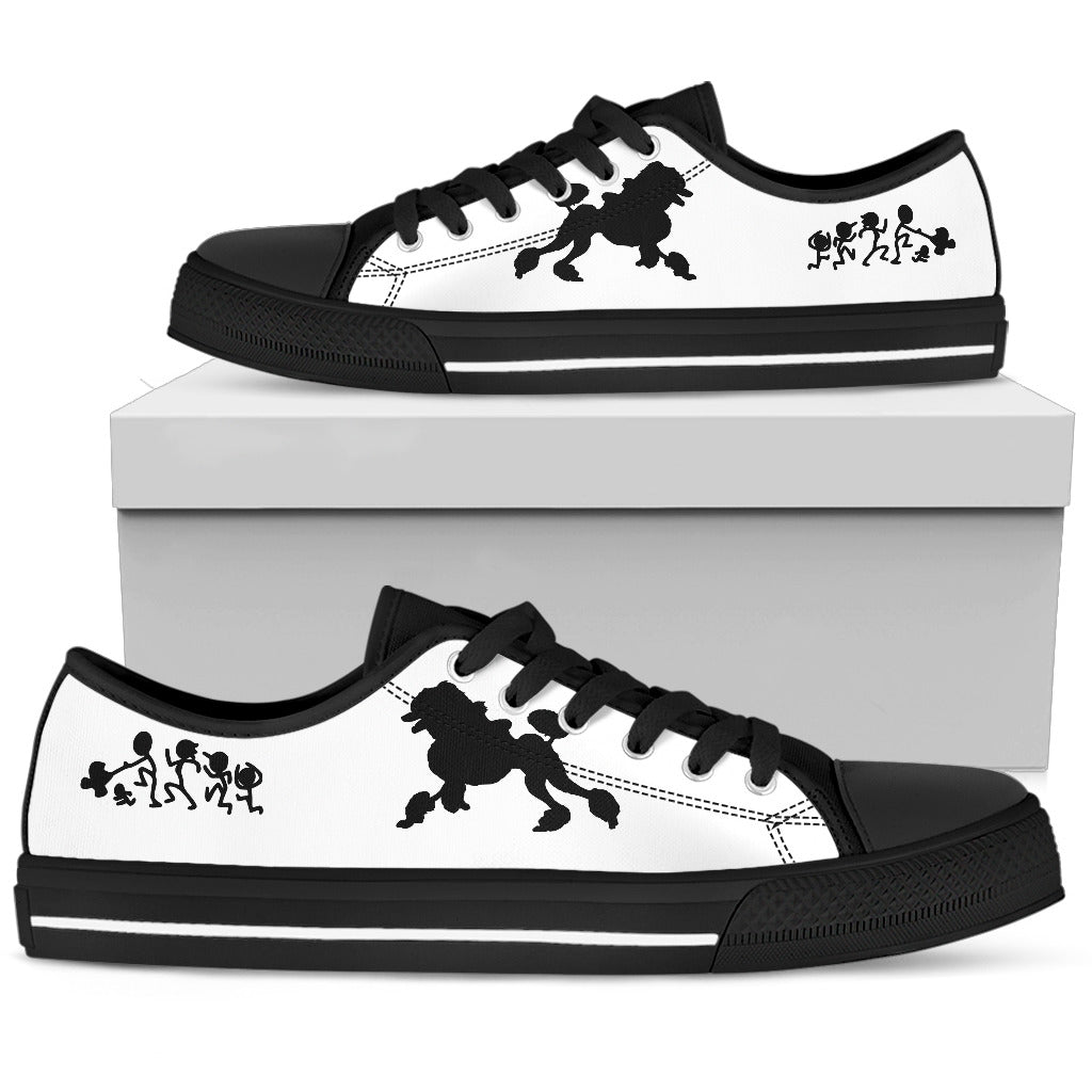 My Poodle Ate Your Stick Family Low Top Shoes