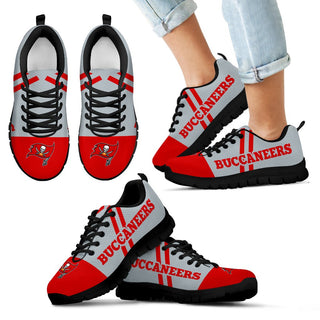 Colorful Line Stripe Tampa Bay Buccaneers Sneakers