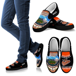 Proud Of Stadium Baltimore Orioles Slip-on Shoes