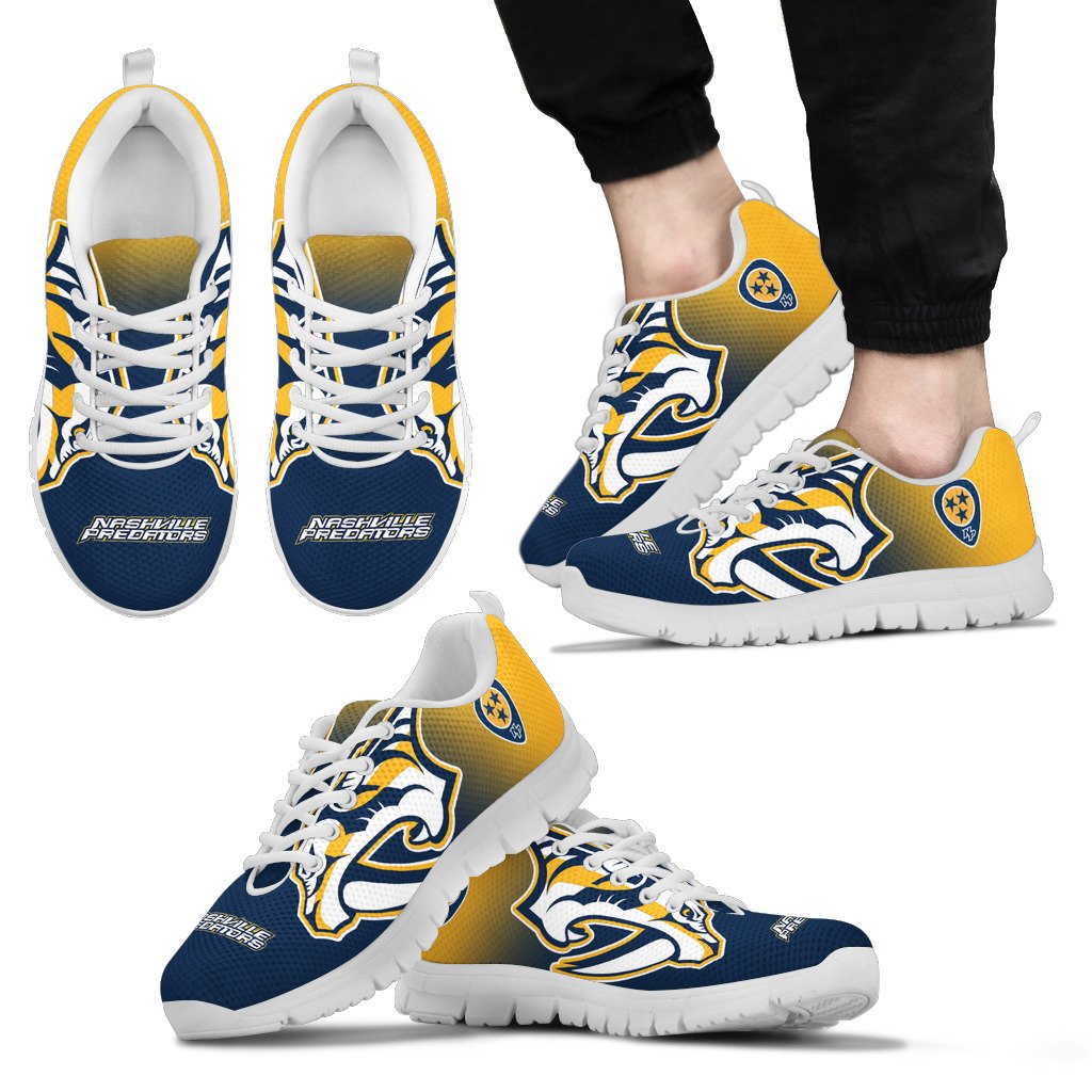 Awesome Unofficial Nashville Predators Sneakers