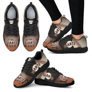 Pro Shop San Francisco Giants Running Sneakers For Baseball Fan