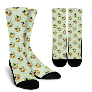 Nice Labrador Socks - Irish Labrador Pattern, is a cool gift