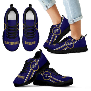 Color Fall Of Light Baltimore Ravens Sneakers