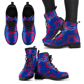 Dizzy Motion Amazing Designs Logo Buffalo Bills Boots