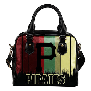 Vintage Silhouette Pittsburgh Pirates Purse Shoulder Handbag