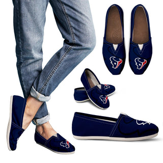 Colorful Mix Tiny Logo Fantastic Houston Texans Casual Shoes