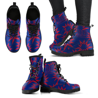 Dizzy Motion Amazing Designs Logo New York Giants Boots