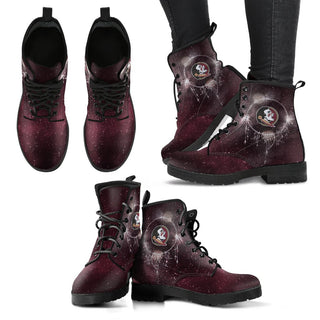 Magical Green Sun And Moon Dreamcatcher Florida State Seminoles Boots