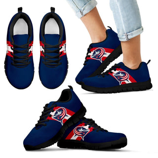 Colors Vertical Columbus Blue Jackets Sneakers
