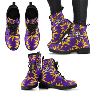 Dizzy Motion Amazing Designs Logo East Carolina Pirates Boots