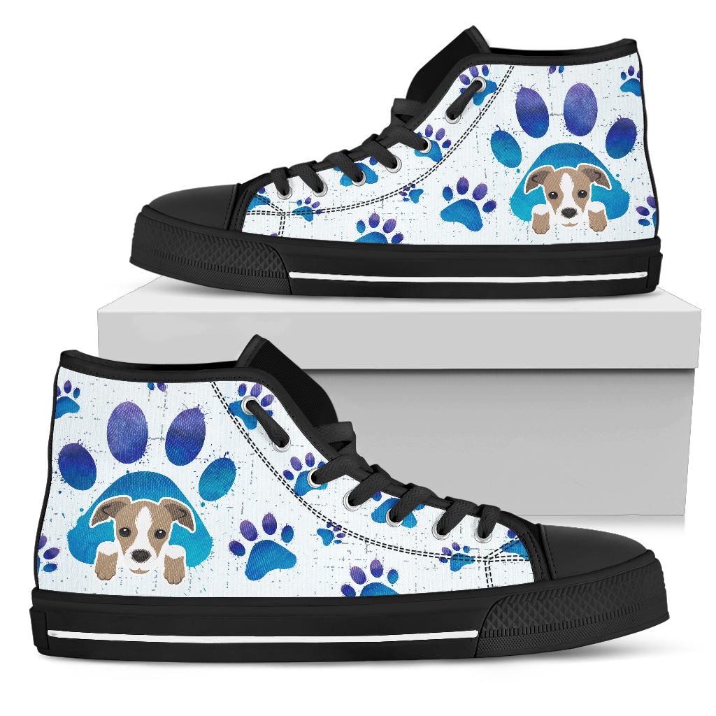 Greyhound Paws High Top Shoes