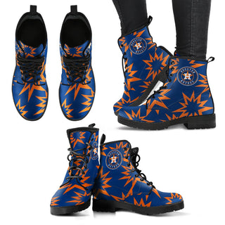 Dizzy Motion Amazing Designs Logo Houston Astros Boots