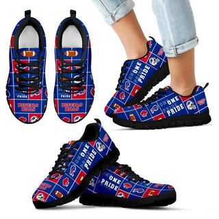 Awesome Pride Flag Buffalo Bills Sneakers