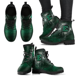 Magical Green Sun And Moon Dreamcatcher Eastern Michigan Eagles Boots