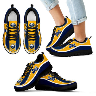 Simple Color Flag Buffalo Sabres Sneakers