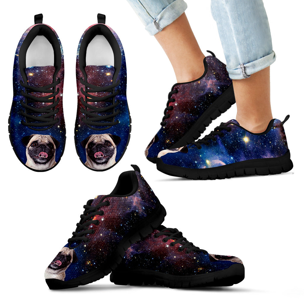 Nice Pug Sneakers - Galaxy Sneaker Pug, is cool gift for friends