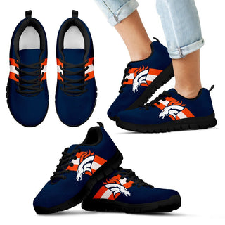 Colors Vertical Denver Broncos Sneakers