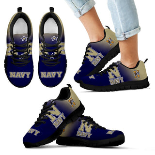 Awesome Unofficial Navy Midshipmen Sneakers