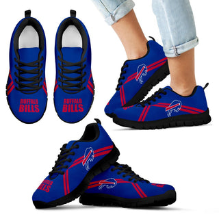 Buffalo Bills Parallel Line Logo Sneakers