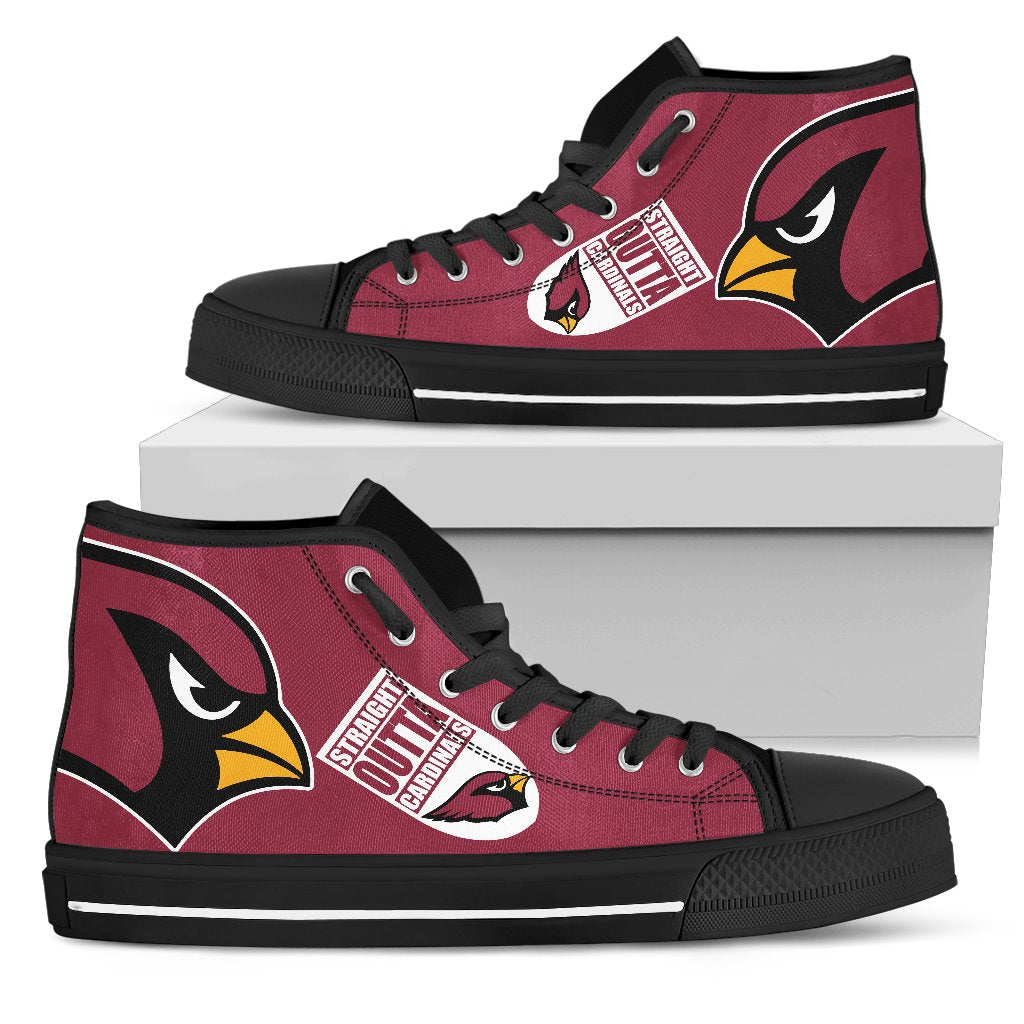 Straight Outta Arizona Cardinals High Top Shoes