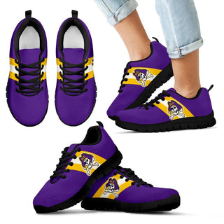 Colors Vertical East Carolina Pirates Sneakers