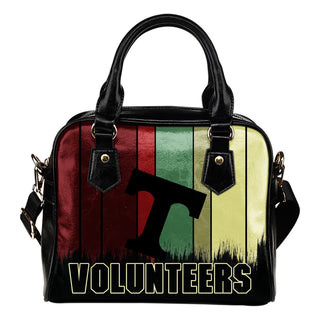 Vintage Silhouette Tennessee Volunteers Purse Shoulder Handbag