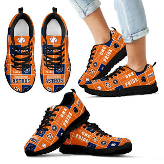 Awesome Pride Flag Houston Astros Sneakers