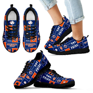 Awesome Pride Flag New York Mets Sneakers