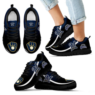 Mystery Straight Line Up Milwaukee Brewers Sneakers