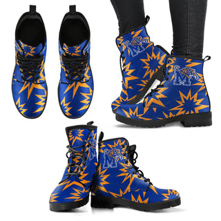Dizzy Motion Amazing Designs Logo Memphis Tigers Boots