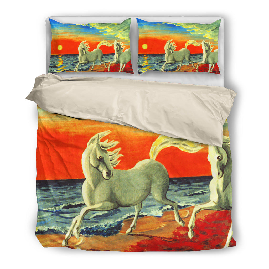Horse Vintage Beddings Set HD3