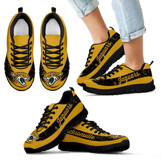 Single Line Logo Jacksonville Jaguars Sneakers