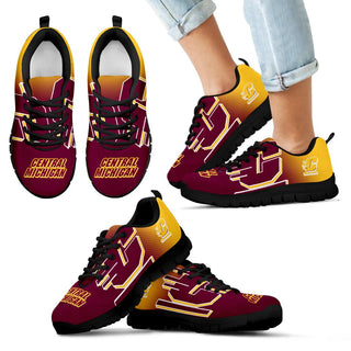 Awesome Unofficial Central Michigan Chippewas Sneakers