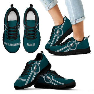 Color Fall Of Light Philadelphia Eagles Sneakers